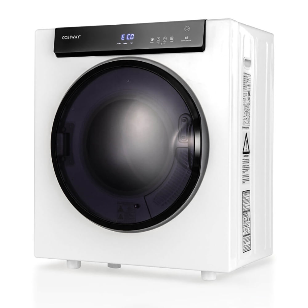 Resenkos 2.6 Cu.ft Compact Clothes Dryer with Touch Panel and 2 Modes, Portable Clothes Dryer, Compact Dryer for laundry