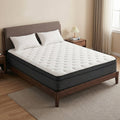 Queen Mattress, 12 Inch Hybrid Memory Foam Mattress in a Box, Pressure Relief, CertiPUR-US